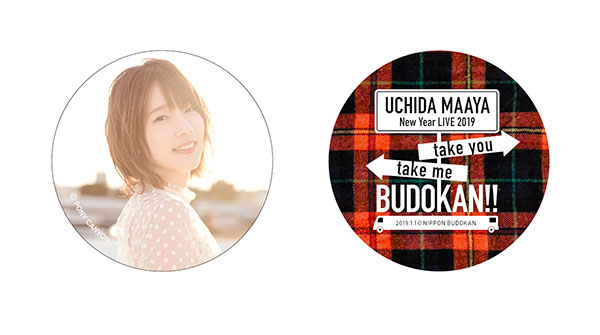 UCHIDA MAAYA New Year LIVE 2019「take you take me BUDOKAN!!」缶