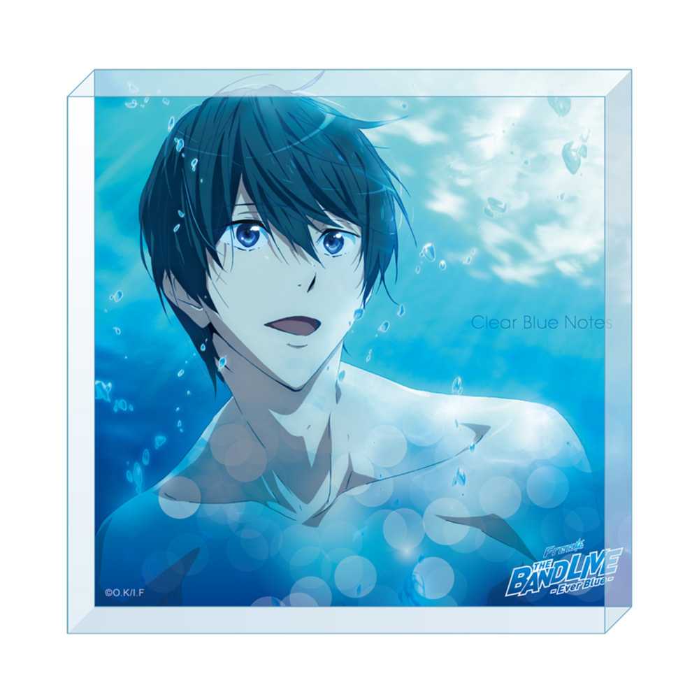 Free! Clear Blue Series 缶バッジ 竜ヶ崎怜 怜