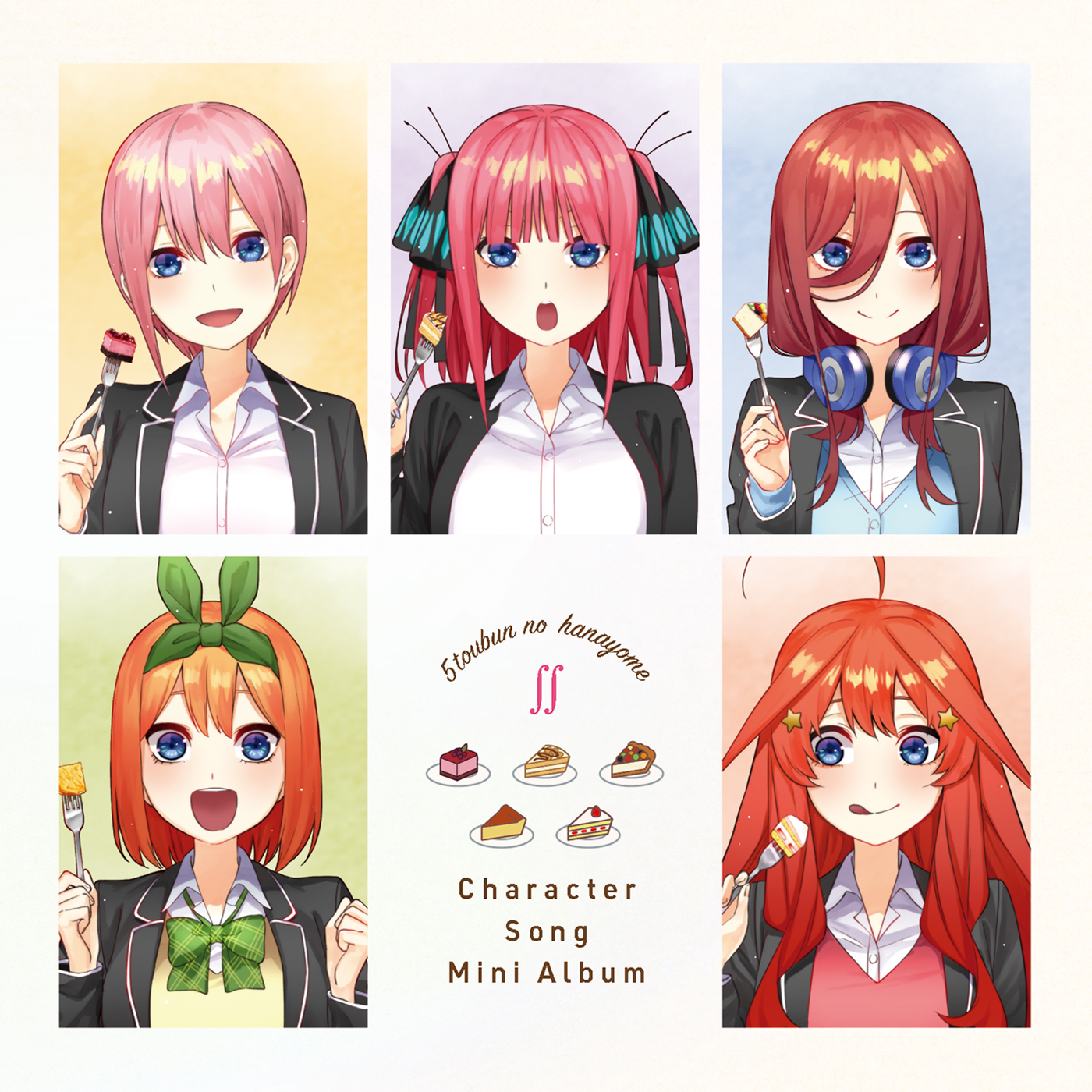 アクリルフォトスタンド 五等分の花嫁 一花三玖四葉五月 - キャラクターグッズ