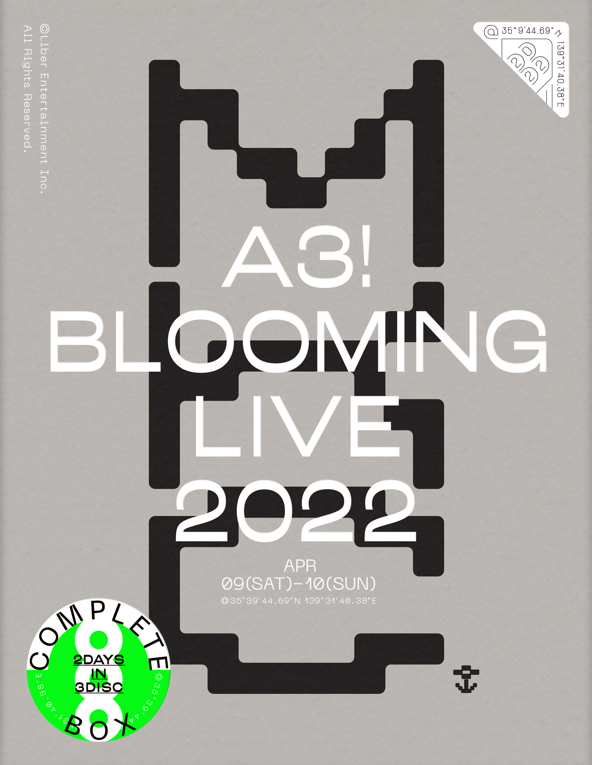 正規品】 A3 BLOOMING LIVE 2022 BD BOX パンフペンラセット