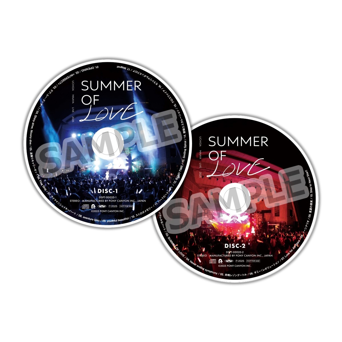 UCHIDA MAAYA LIVE 2025 SUMMER OF LOVE Blu-ray | きゃにめ