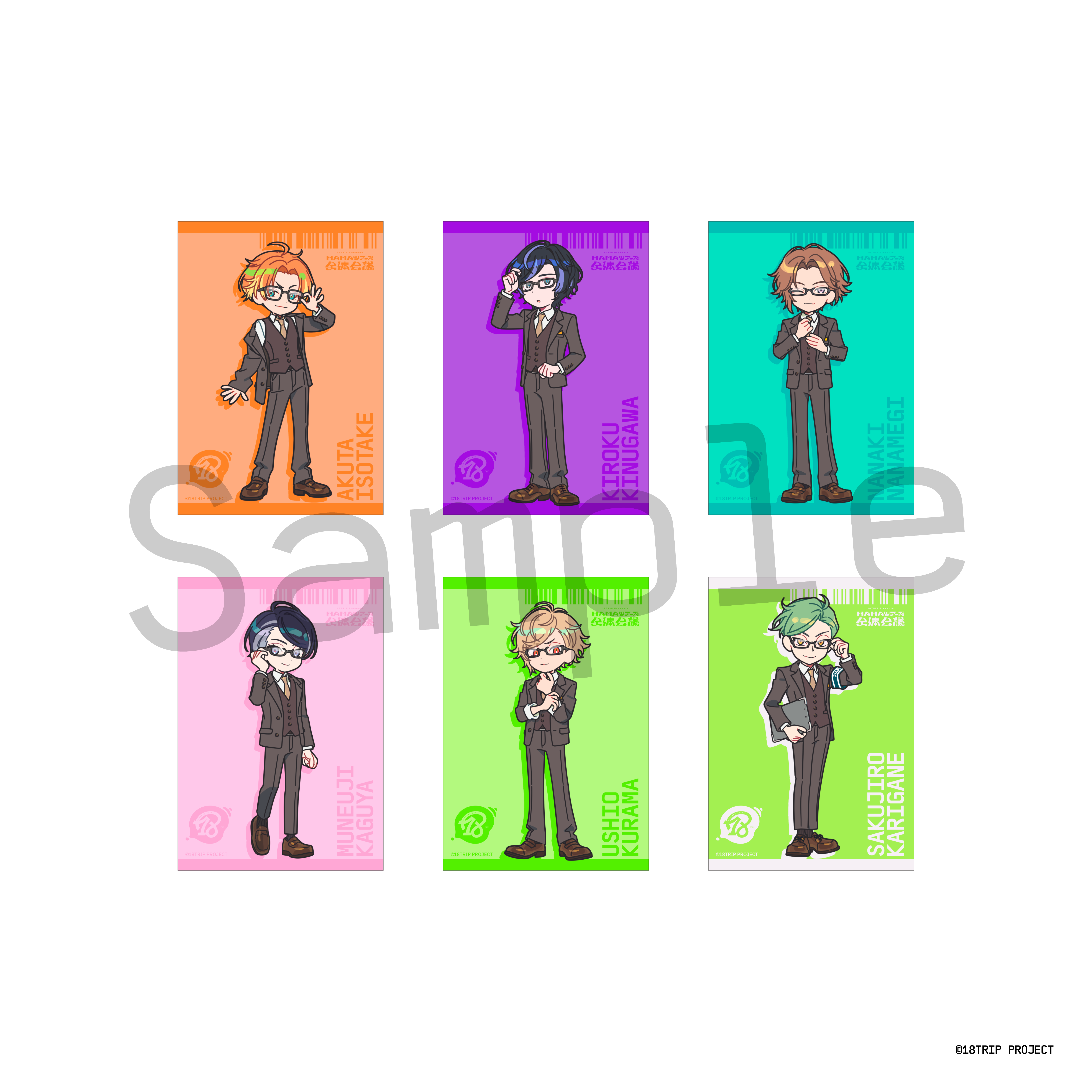 二次販売】ミニキャラブロマイド【全24種／ランダム2枚入り