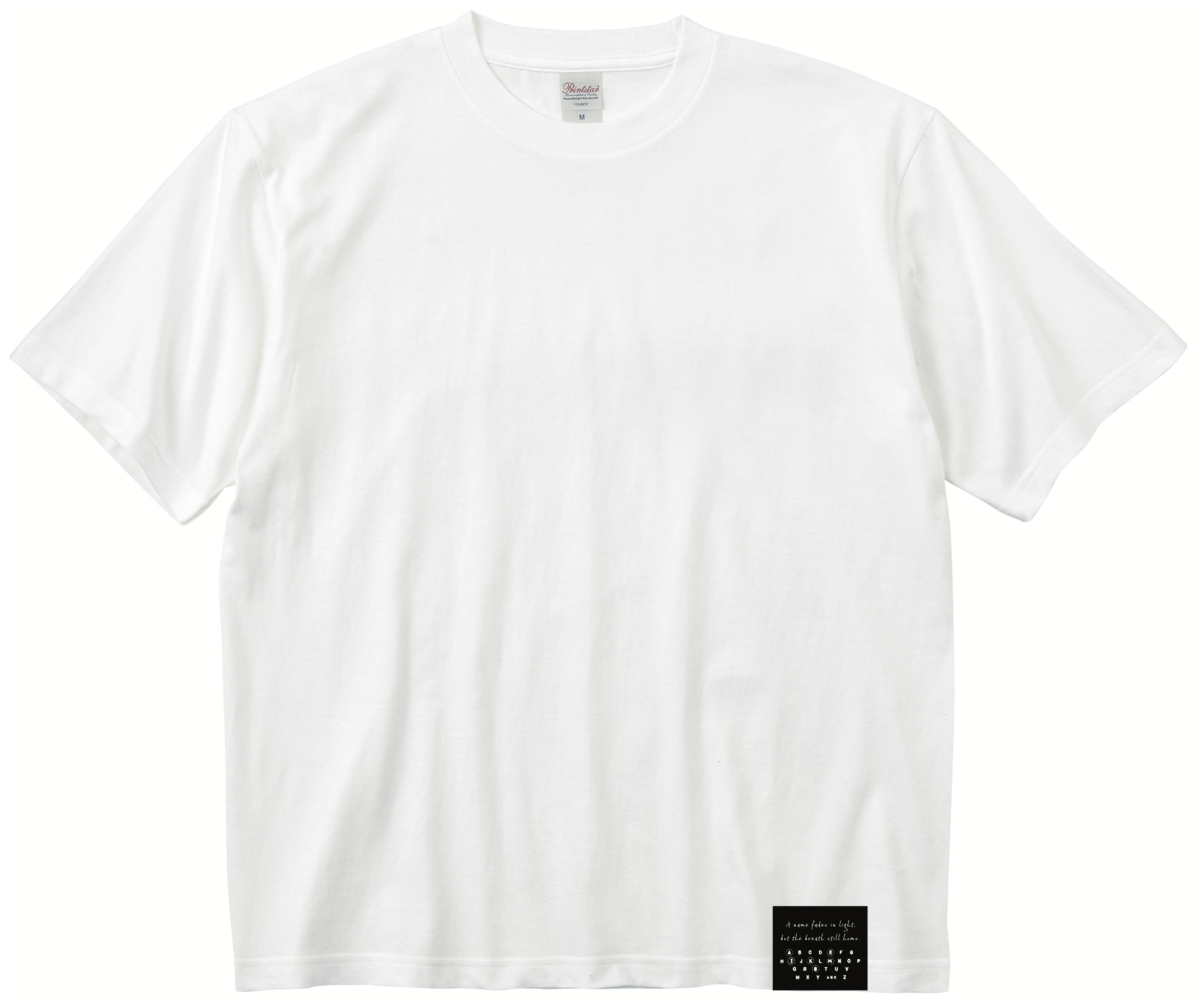 ノートルの綴りBIGタグTシャツ Lサイズ（ミセカイEnsemble Tour -灯