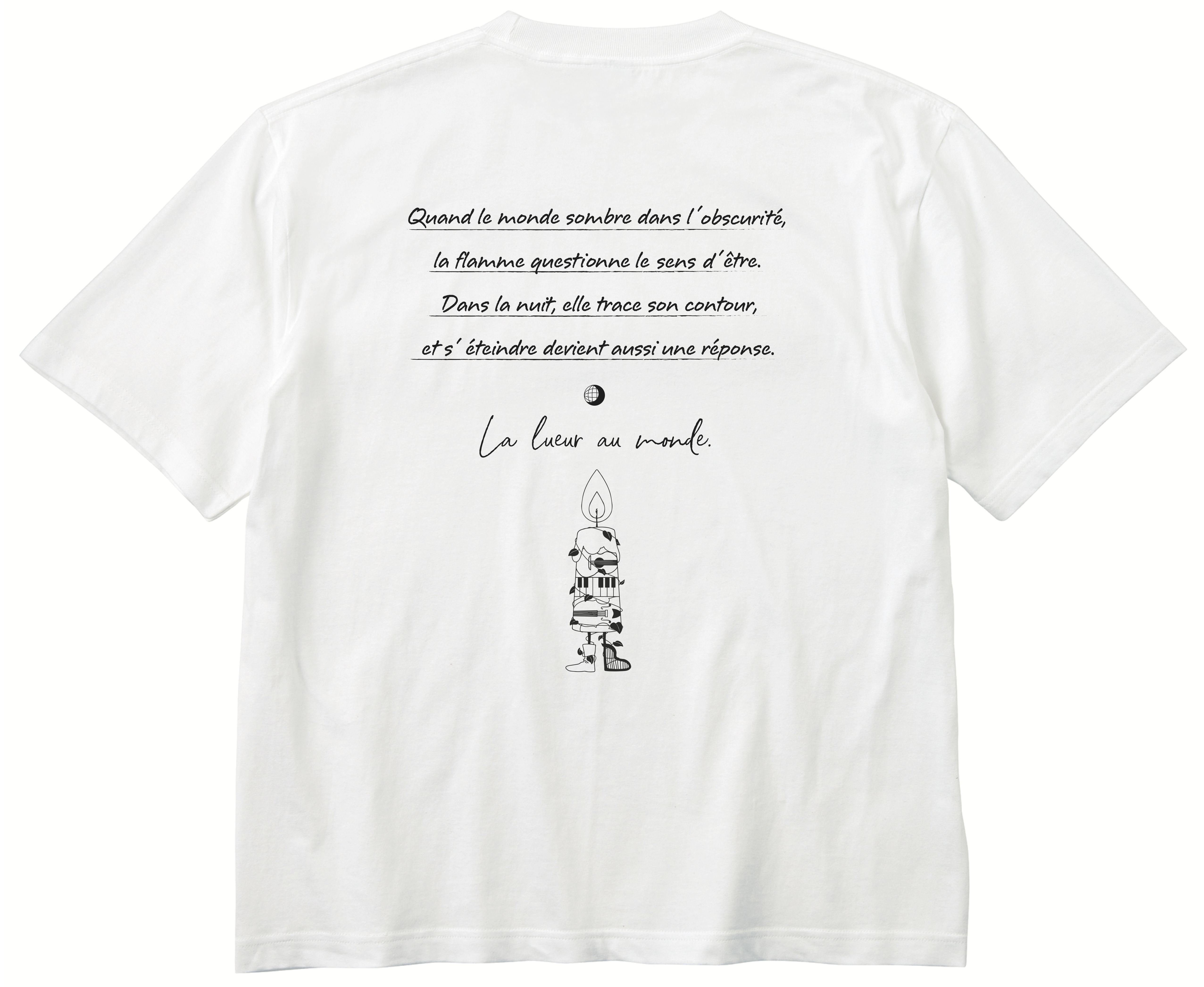 ノートルの綴りBIGタグTシャツ Lサイズ（ミセカイEnsemble Tour -灯