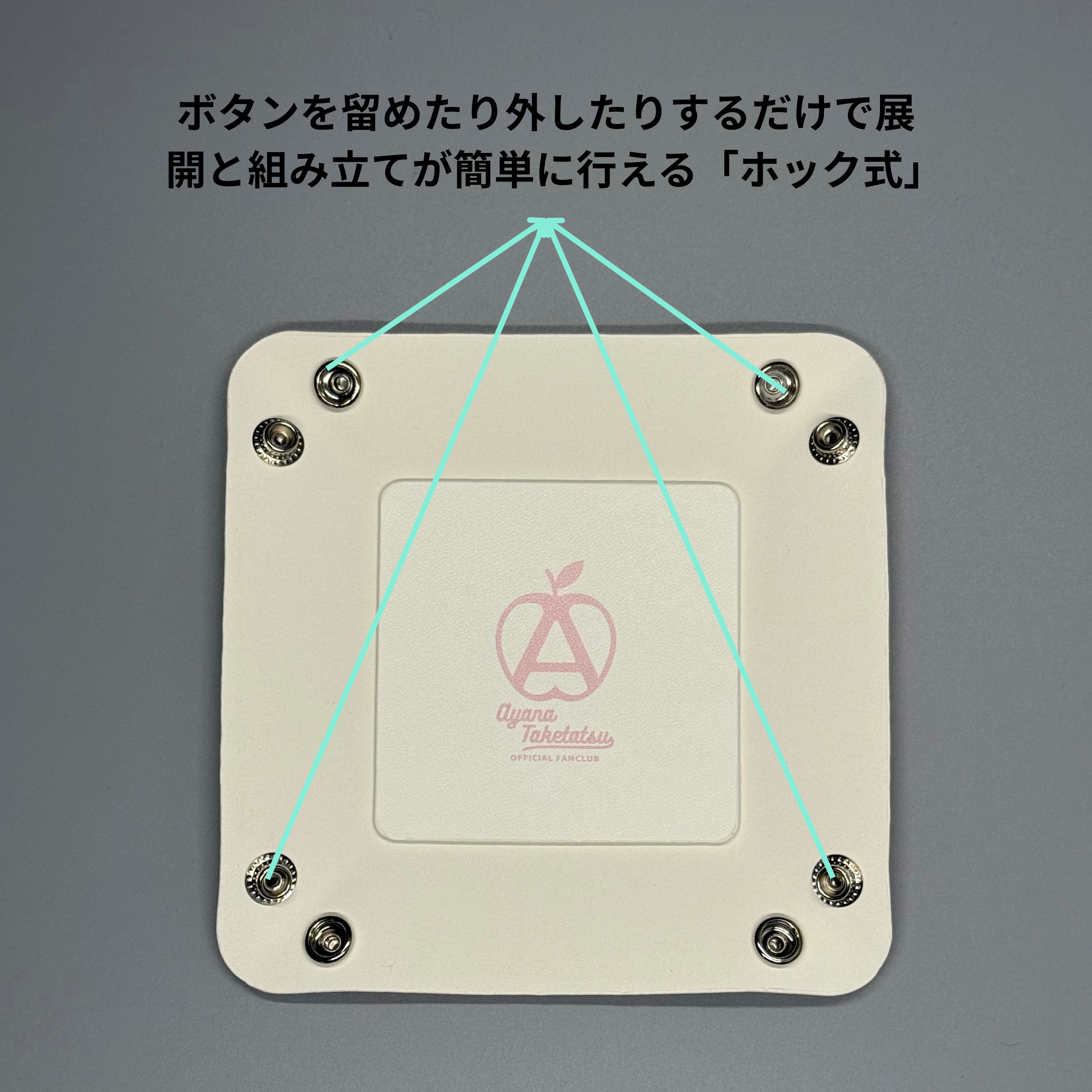 竹達彩奈「あやな公国」限定 キーケース＆アクセサリートレー