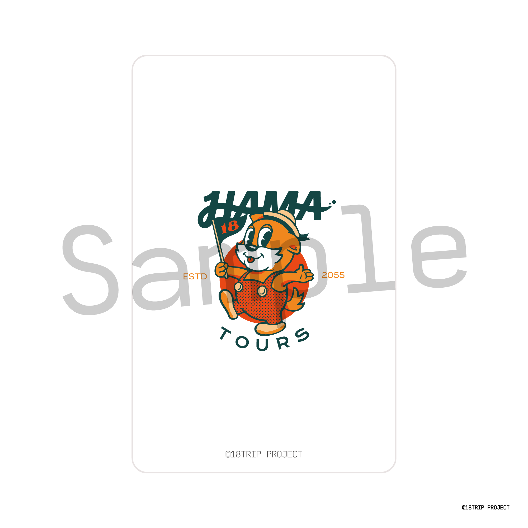二次販売】社員証カード／西園 練牙(18TRIP presents “HAMA